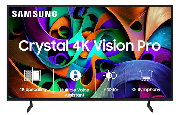 Samsung 163 cm (65 inches) Crystal 4K Vision Pro Ultra HD Smart LED TV UA65DUE76AKLXL (Black)