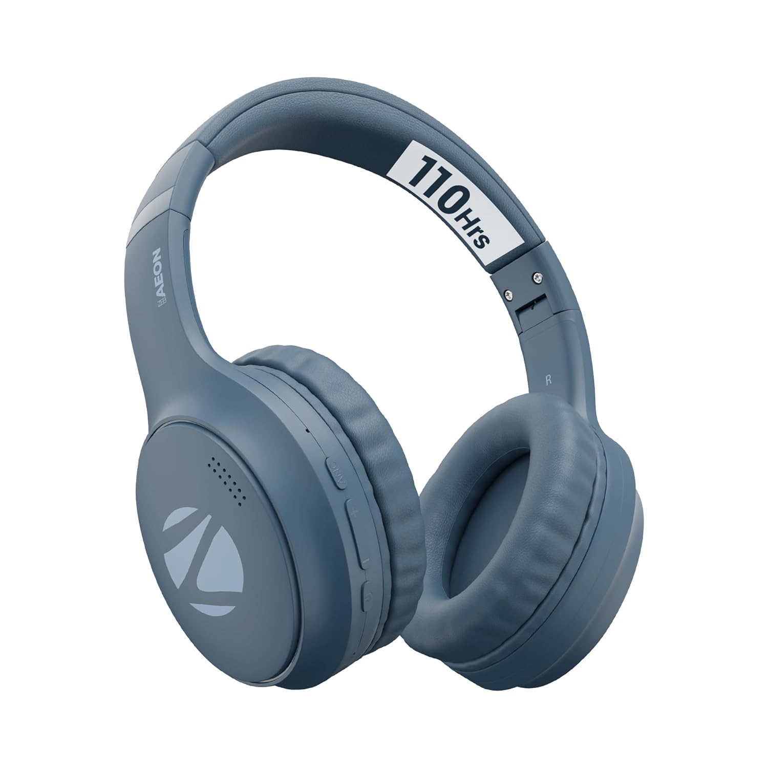 ZEBRONICS Aeon Wireless Over Ear Headphone with 110H Battery Backup, S ...